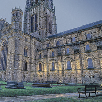 Buy canvas prints of Durham Cathedral Early Morning by Philip Pound
