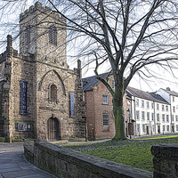 Buy canvas prints of Durham Museum Church by Philip Pound