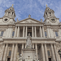 Buy canvas prints of  St Pauls Cathedral London by Philip Pound