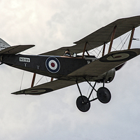 Buy canvas prints of  Sopwith Pup Replica Airplane in Flight by Philip Pound