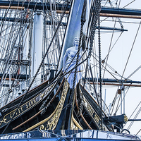 Buy canvas prints of  The Cutty Sark at Greenwich by Philip Pound