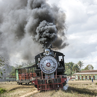 Buy canvas prints of  Steam Train in the Caribbean by Philip Pound