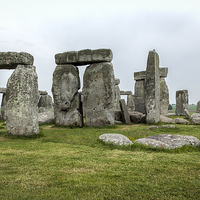 Buy canvas prints of  Stonehenge Monument in Wiltshire by Philip Pound