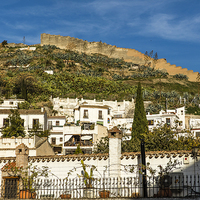 Buy canvas prints of  Sacromonte in Granada, Spain by Philip Pound