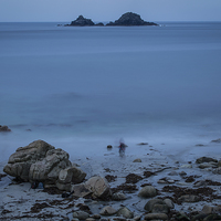 Buy canvas prints of  Cornwall by the sea by Philip Pound