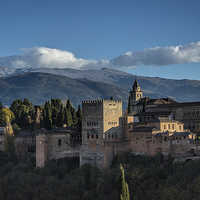 Buy canvas prints of  Alhambra Palace Granada by Philip Pound