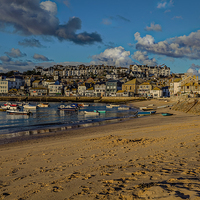 Buy canvas prints of  St Ives Bay Cornwall by Philip Pound