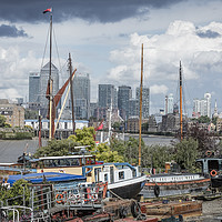 Buy canvas prints of Docklands by Philip Pound