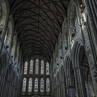 Buy canvas prints of Ceiling at Ripon Cathedral by Philip Pound