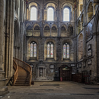 Buy canvas prints of Interior of Ripon Cathedral by Philip Pound