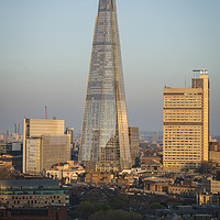 Buy canvas prints of The Shard at Dusk by Philip Pound