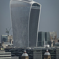Buy canvas prints of Walkie Talkie Building in the City of London by Philip Pound