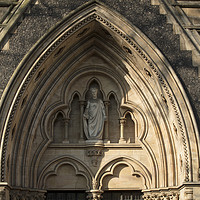 Buy canvas prints of Southwark Cathedral Entrance by Philip Pound