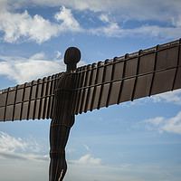 Buy canvas prints of Angel of the North Sculpture by Philip Pound