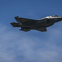Buy canvas prints of     F-35B Lighting Stealth Fighter Jet in Flight   by Philip Pound