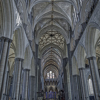 Buy canvas prints of Salisbury Cathedral by Philip Pound