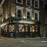 Buy canvas prints of Old London Pub by Philip Pound