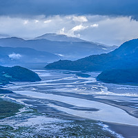 Buy canvas prints of Mawddach Estuary in Snowdonia, Wales by Philip Pound