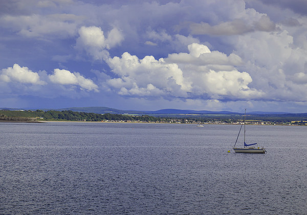  Clouds above Moray Firth Picture Board by Derek Corner