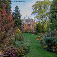 Buy canvas prints of Aigas House from the gardens by Derek Corner