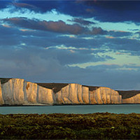 Buy canvas prints of Seven Sisters by mark leader