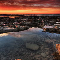 Buy canvas prints of Rockpool by mark leader