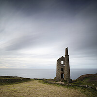 Buy canvas prints of Wheal Owles Tin Mine by mark leader