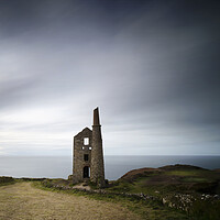 Buy canvas prints of Wheal Owles Tin Mine by mark leader