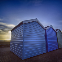 Buy canvas prints of  Beach Huts by mike Davies
