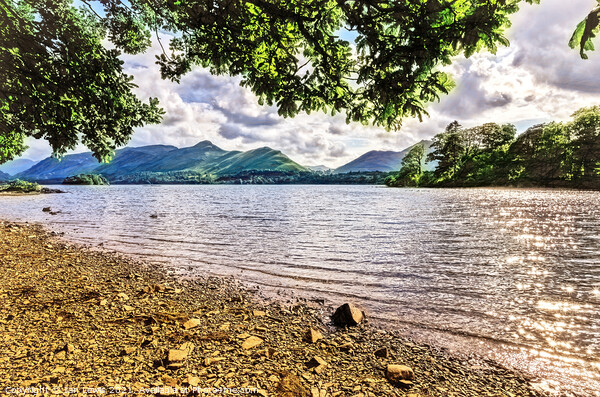 A View of Catbells Picture Board by Ian Lewis