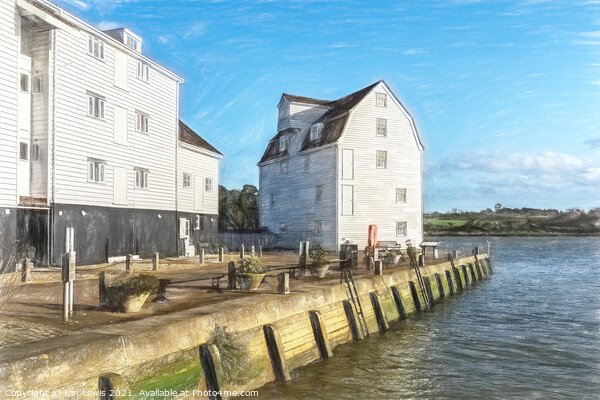 Tide Mill Quay At Woodbridge Picture Board by Ian Lewis