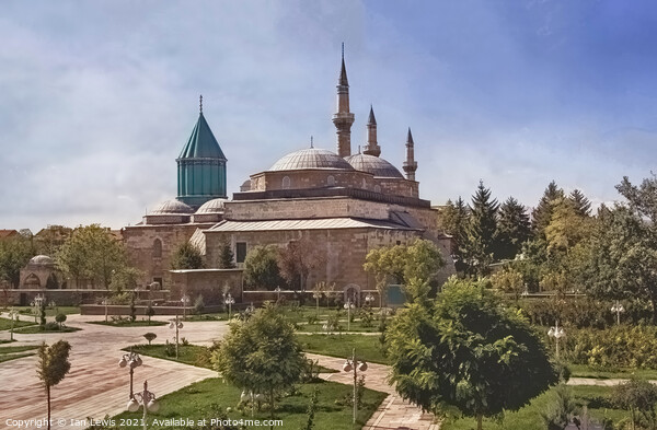The Mevlana Museum in Konya Picture Board by Ian Lewis