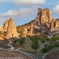 Buy canvas prints of Rock Formations and Dwellings at Goreme by Ian Lewis