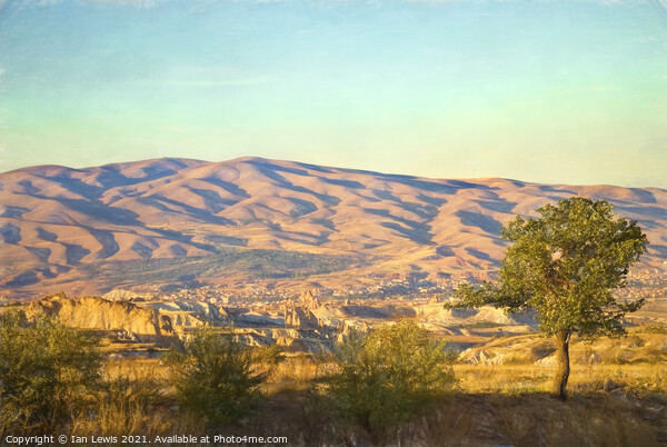 A view over Cappadocia Picture Board by Ian Lewis