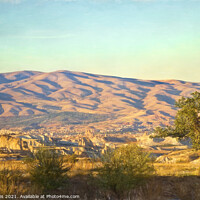 Buy canvas prints of A view over Cappadocia by Ian Lewis