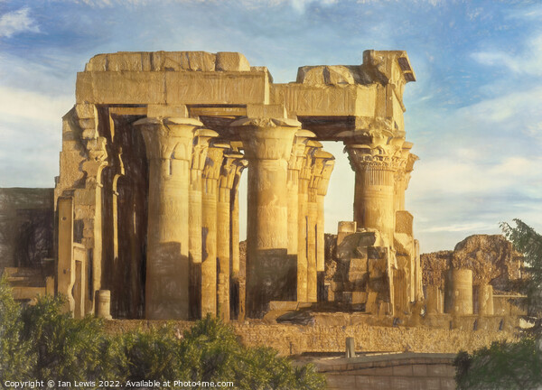 Temple of Kom Ombo in Egypt Picture Board by Ian Lewis