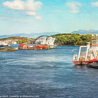 Buy canvas prints of The Port of Stavanger by Ian Lewis