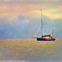 Buy canvas prints of Heading home to port by Ian Lewis