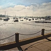 Buy canvas prints of Late Afternoon on the River Deben by Ian Lewis