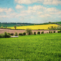 Buy canvas prints of Rolling Hills of the Berkshire Downs by Ian Lewis