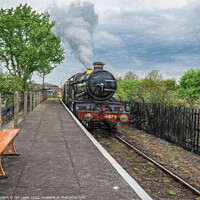 Buy canvas prints of Approaching the Platform by Ian Lewis