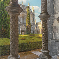 Buy canvas prints of View From the Cloisters by Ian Lewis