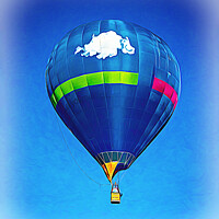 Buy canvas prints of Up, Up and Away by Ian Lewis