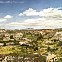 Buy canvas prints of The View From Mojácar Pueblo by Ian Lewis