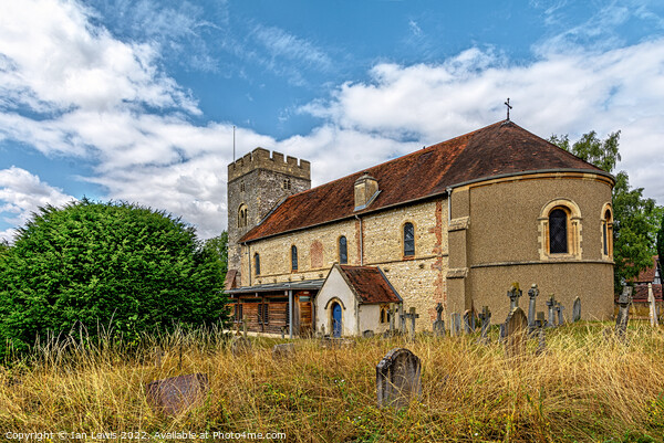 Goring on Thames Parish Church Picture Board by Ian Lewis