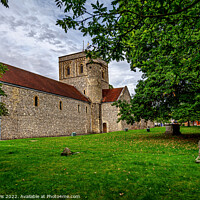 Buy canvas prints of Church of St Mary at Kingsclere by Ian Lewis