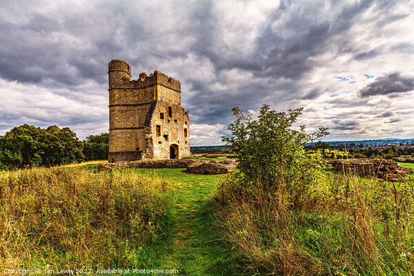 The Remaining Tower at Donnington Castle Picture Board by Ian Lewis