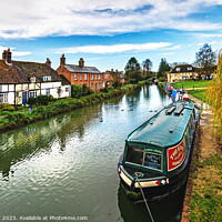 Buy canvas prints of  November Afternoon at Hungerford Wharf by Ian Lewis