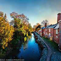 Buy canvas prints of A Frosty Morning In Hungerford by Ian Lewis