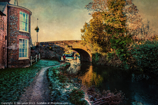 A December Day at Hungerford as Digital Art Picture Board by Ian Lewis